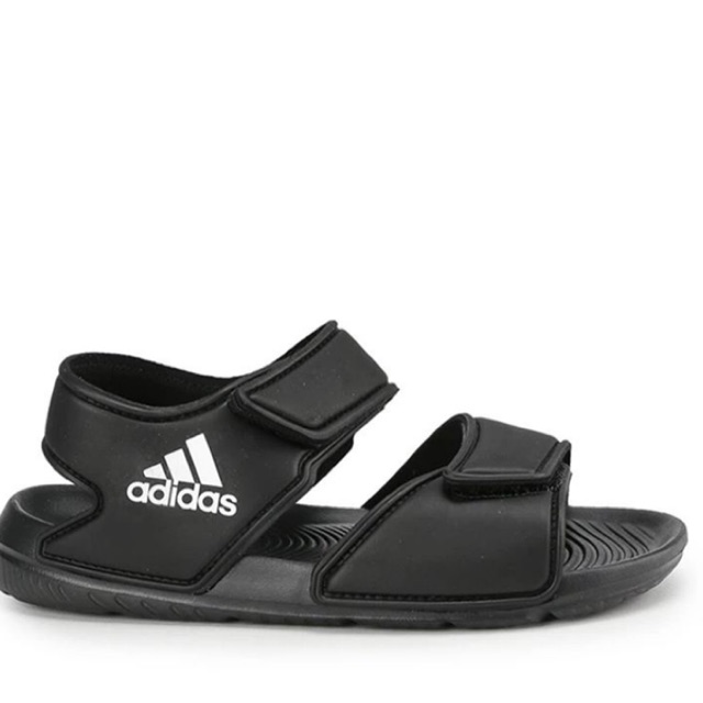 ADIDAS ALTASWIM SANDALS BLACK SIZE 33