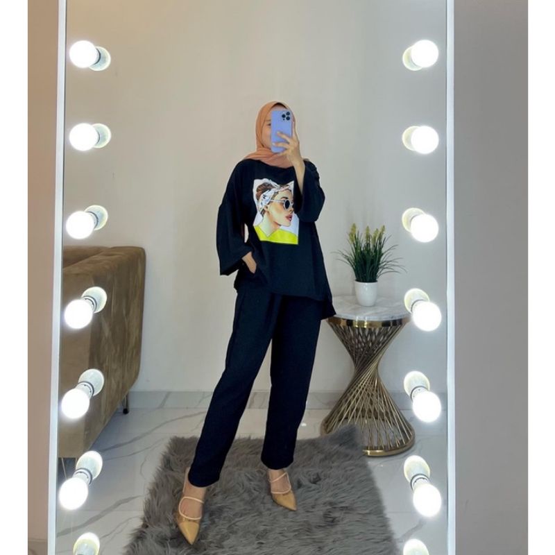 ONE SET COMBED // BERGAMBAR VIRAL FASHION TERBARU