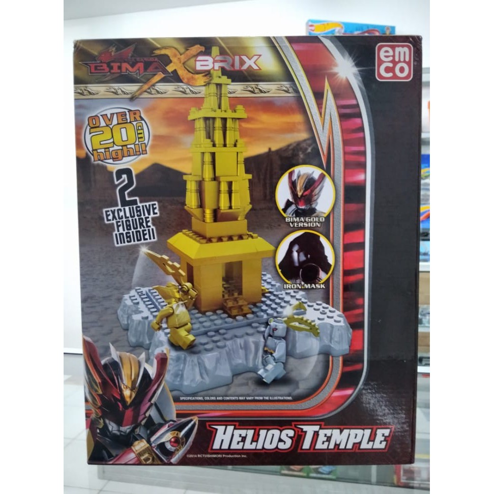 Emco Bima Brix Helios Temple Mainan Anak anak bongkar pasang original