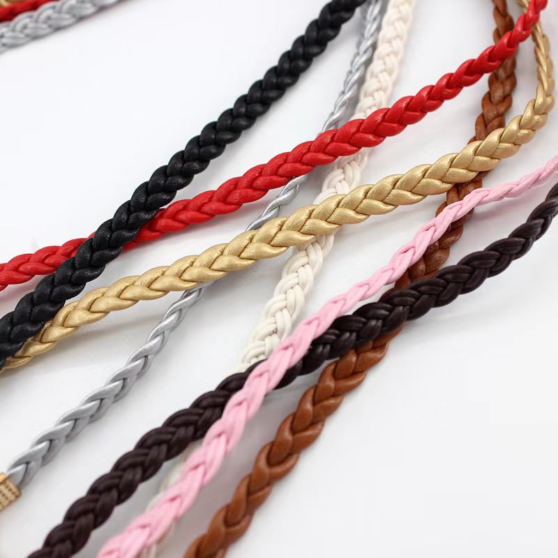 (Hello Girl) YD10 Ikat Pinggang Wanita Tali Polos Korea Import