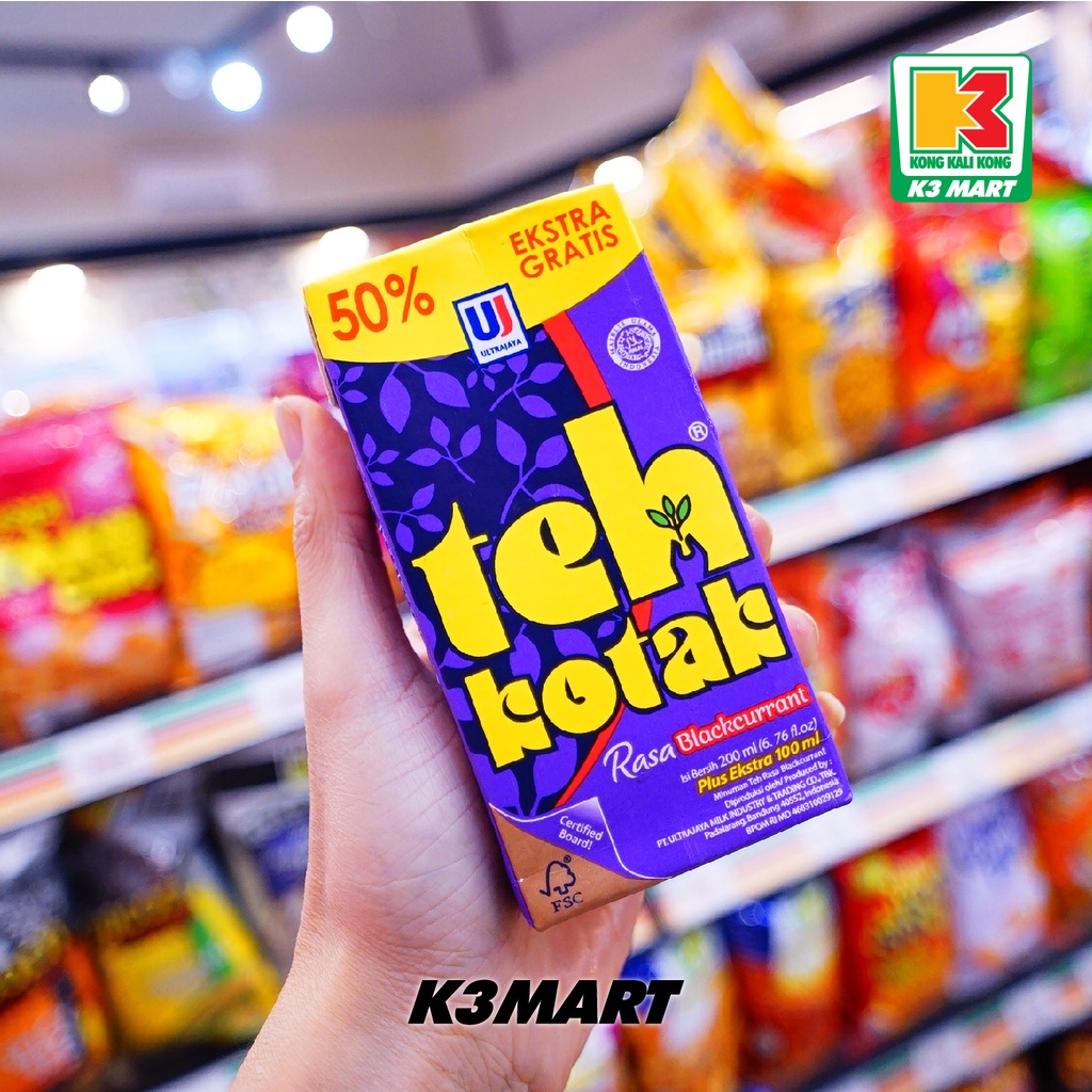 

Ultra Teh Kotak Blackcurrant 300ml