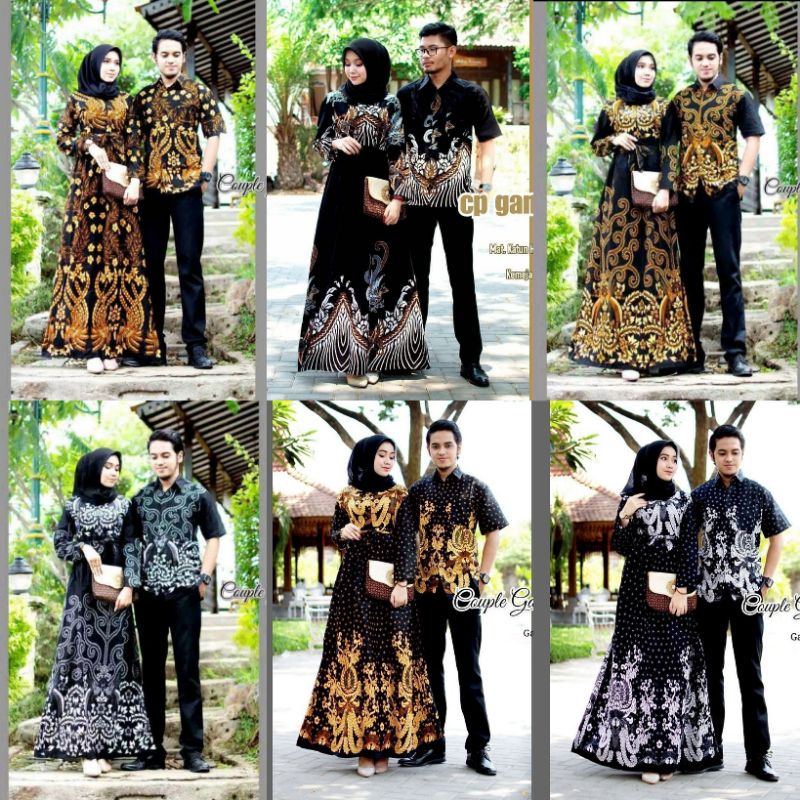 Gamis Couple Murah - Gamis Couple Mewah Tapi Super Kalem - Kirana Couple Ori