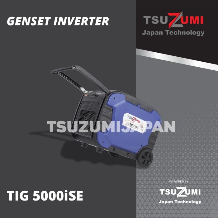 Genset / Genset Inverter Tsuzumi Tig 5000Ise Super Silent 4000 Watt Kekinian Terlaris
