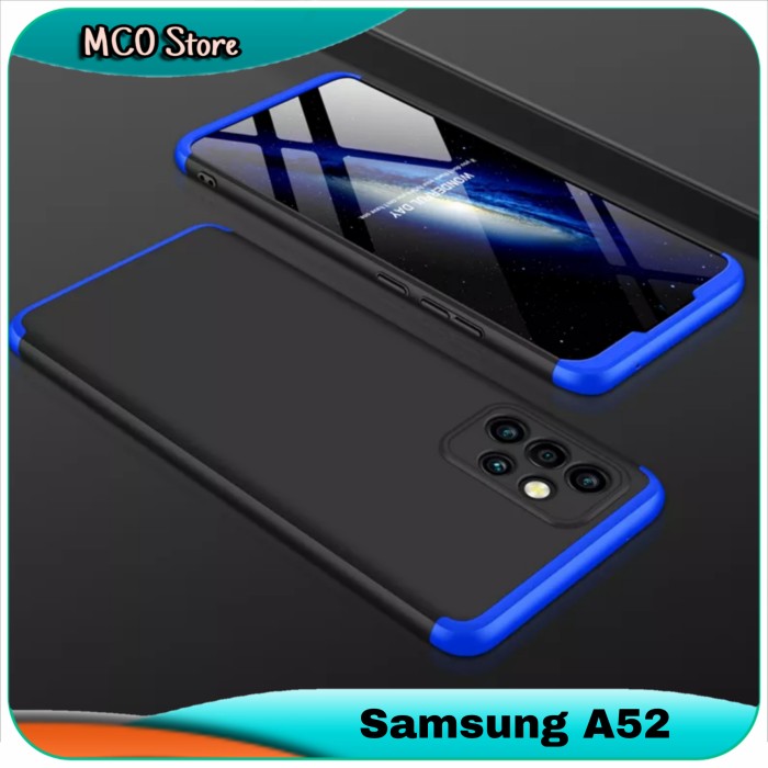 Casing Samsung Galaxy A52 A 52 Hard Case Armor Slim Fit Smooth