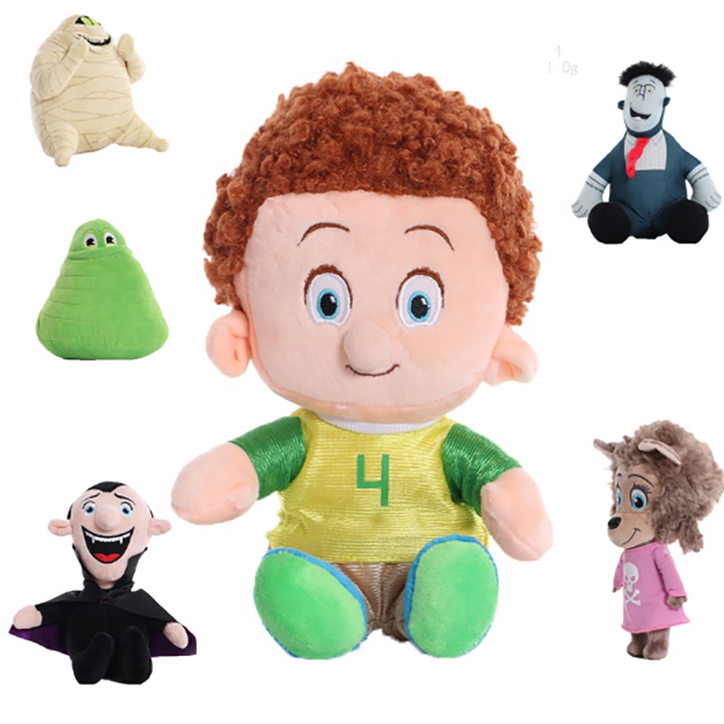 20cm Boneka Hotel Transylvania 2 Plush Toy Dracula Dennis Frank Murray Stuffed Doll Gift Mainan