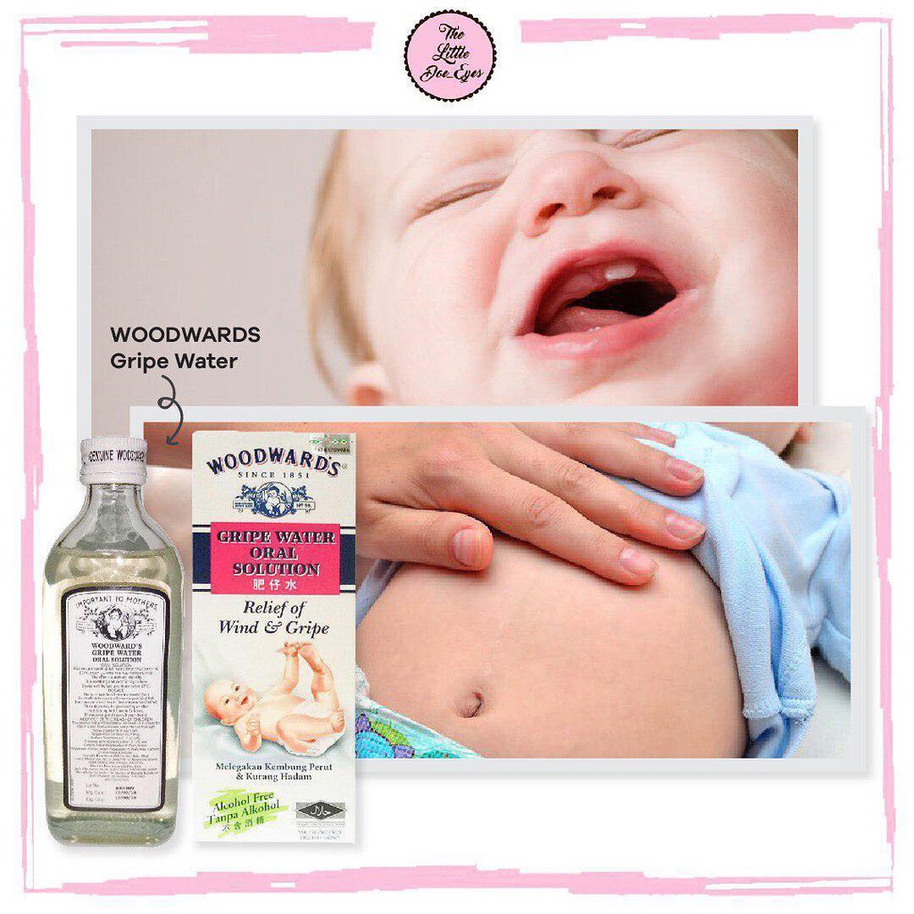 Woodward S Gripe Water Oral Solution 148 Ml Untuk Kembung Perut Bayi Shopee Indonesia