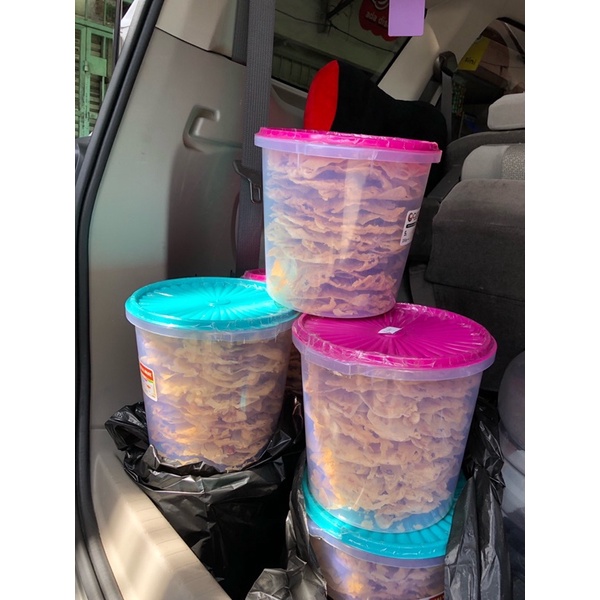 

Kripik Rempeyek Kacang tanah/Udang rebon/Ikan teri