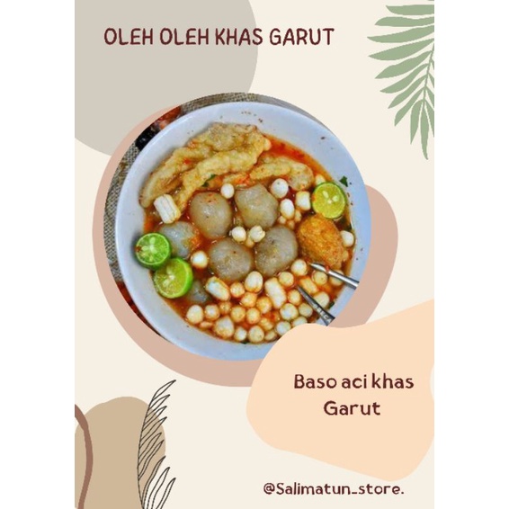 

Baso aci khas Garut ..