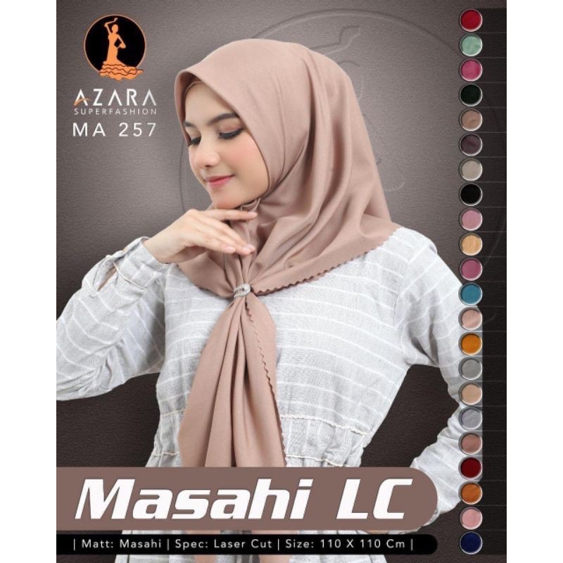 JILBAB AZARA SEGIEMPAT MOTIF LASER CUTTING / SEGI EMPAT LASER CUT MOTIF