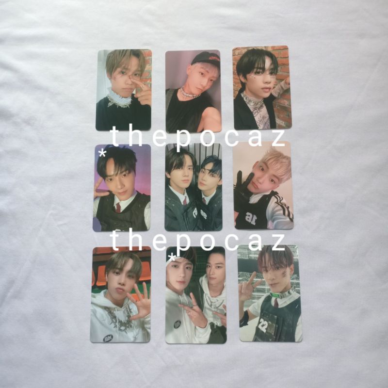 PC PHOTOCARD THE BOYZ MAVERICK JACOB KEVIN SUNWOO HAKNYEON YOUNGHOON NEW JUYEON HYUNJAE ERIC MOOD DO