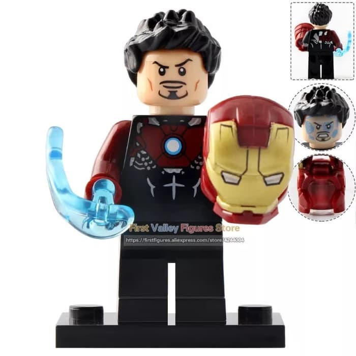 Iron Man Lego Minifigure Avengers Super Heroes XH1279