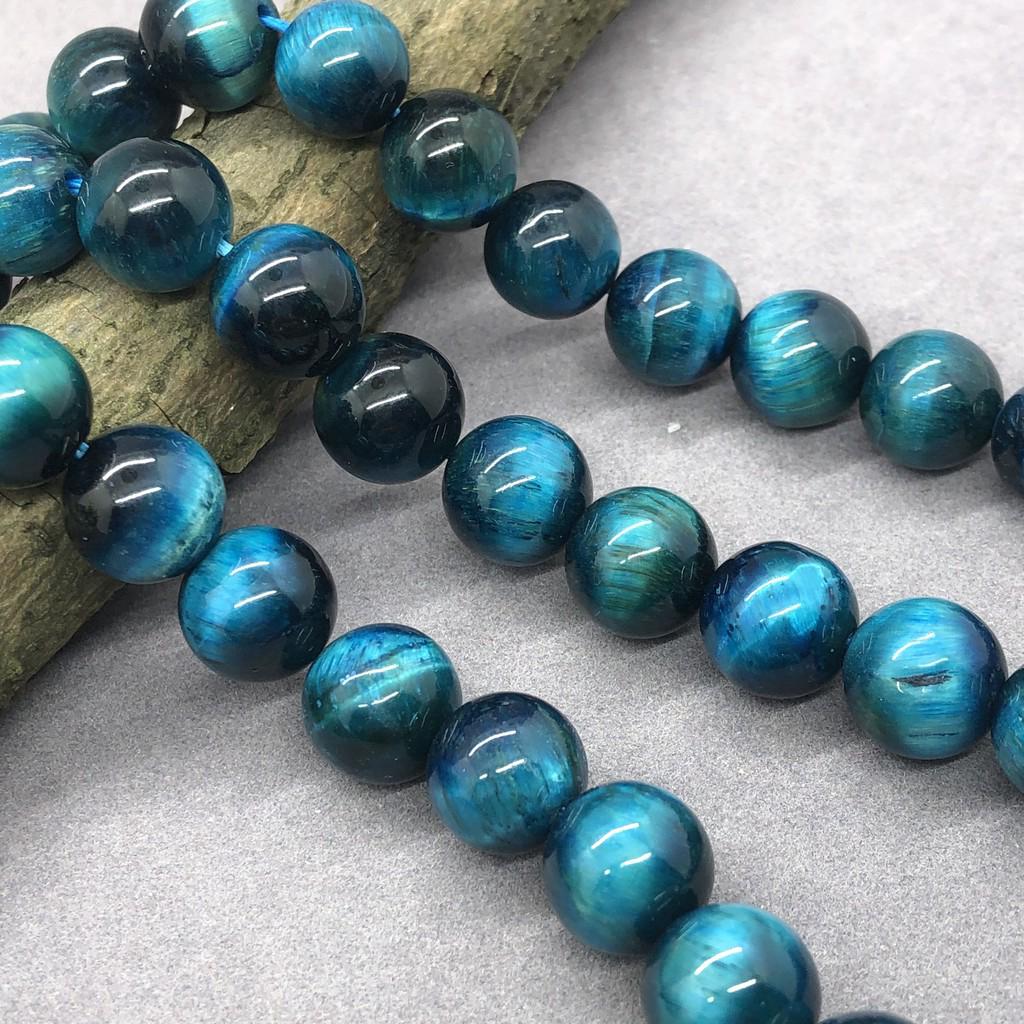  Batu  Alam Royal Blue Tiger Eye Beads 4 16mm Diy untuk 