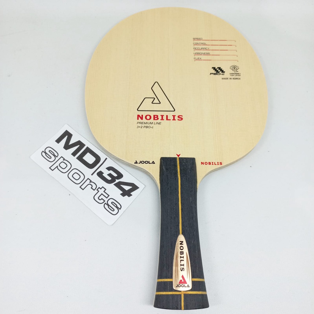 KAYU JOOLA NOBILIS PBO - C HARDCOVER - Kayu / Blade / Bet Pingpong Murah