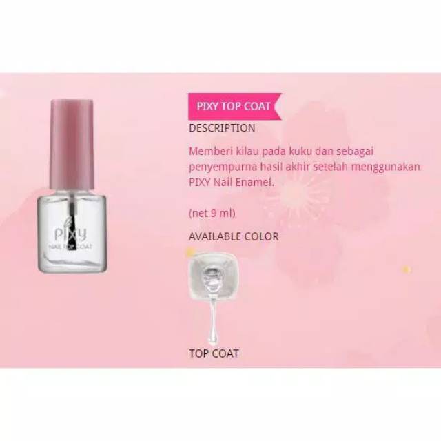 PIXY Nail Enamel Color Comm / Kutek