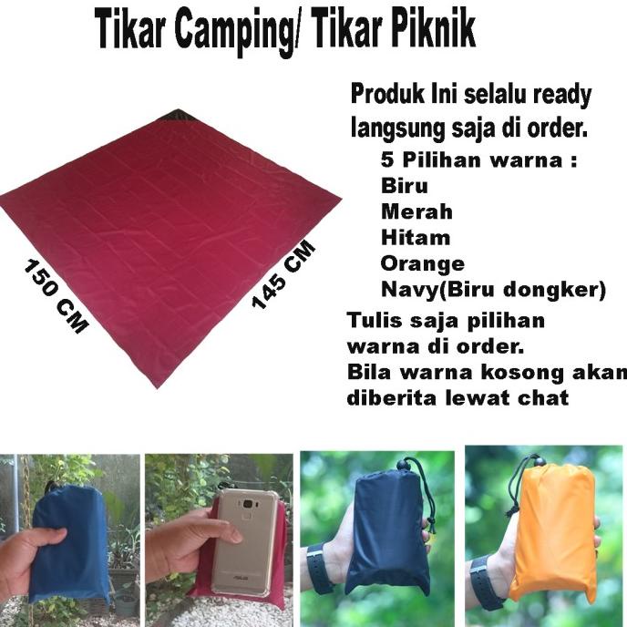 +%+%+%] Tikar Piknik Tikar Lipat Tikar Camping Waterproof