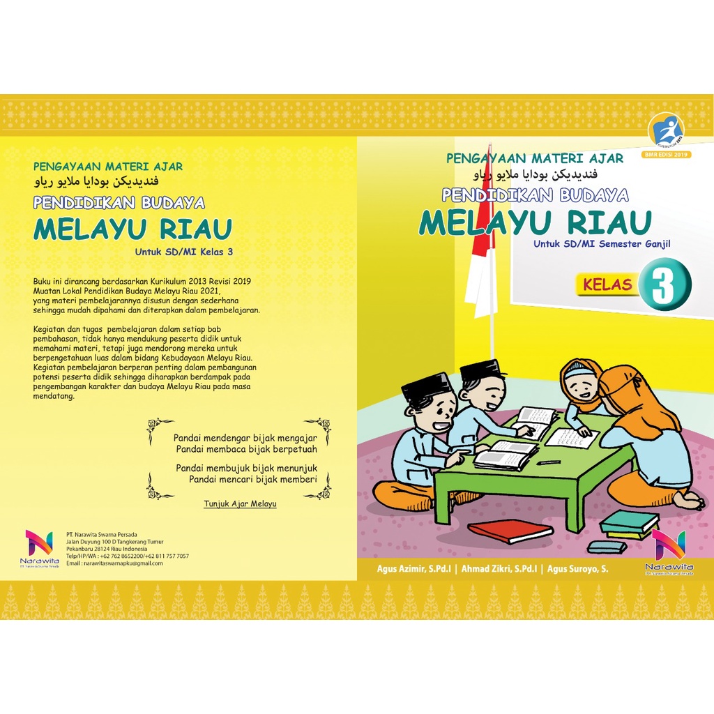 LKS PENDIDIKAN BUDAYA MELAYU RIAU KELAS 3 K13 GANJIL