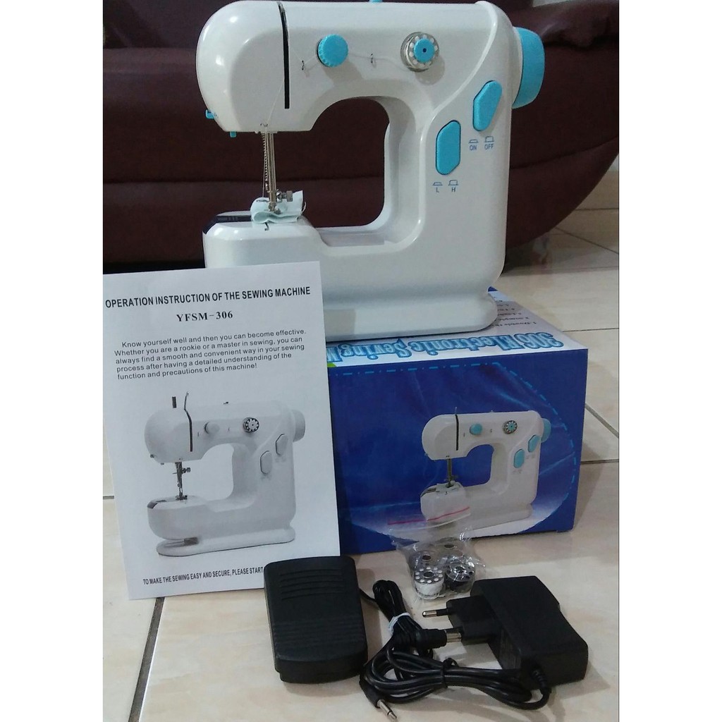 Mesin Jahit Portable YFSM 306 Mini sewing machine