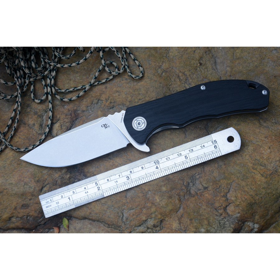 CH Pocket Folding knife CH3504 G10 handle D2 blade Ceramic ball bearing washer outdoor Survival
