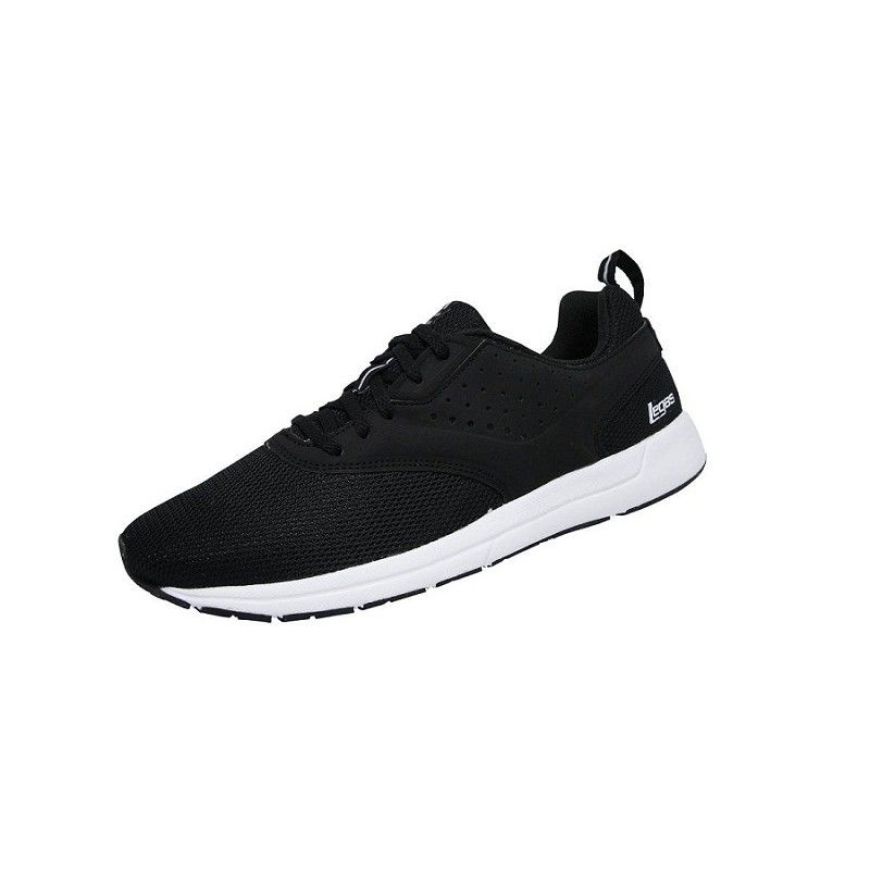 Sepatu League Legas Hitam Cowo Cewe Flit La U Sneakers Wanita Pria Original