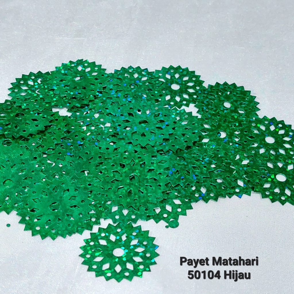 payet matahari /monte Manik /piringan / bahan kerajinan/borci payet