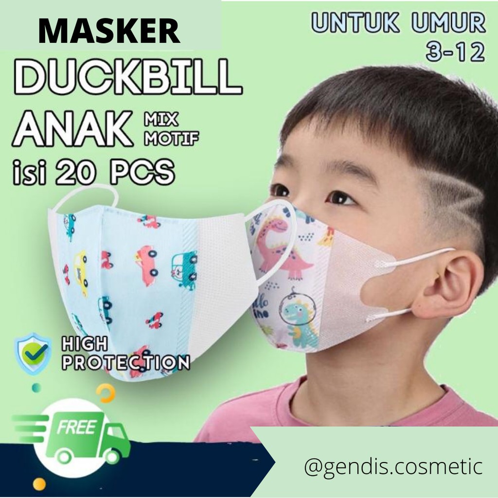 Masker Duckbill Anak Masker Anak Duckbill 3ply Masker Masker Duckbill Anak Masker Anak Duckbill 3ply Masker