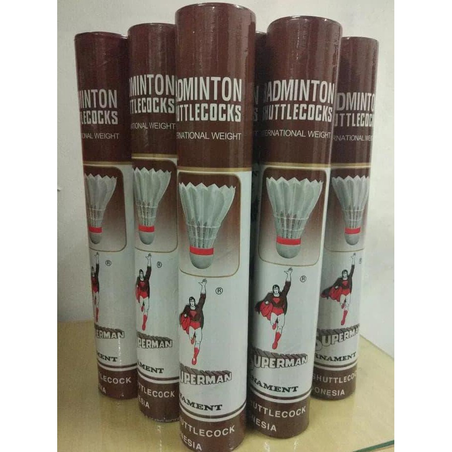 Shuttlecock Superman Coklat