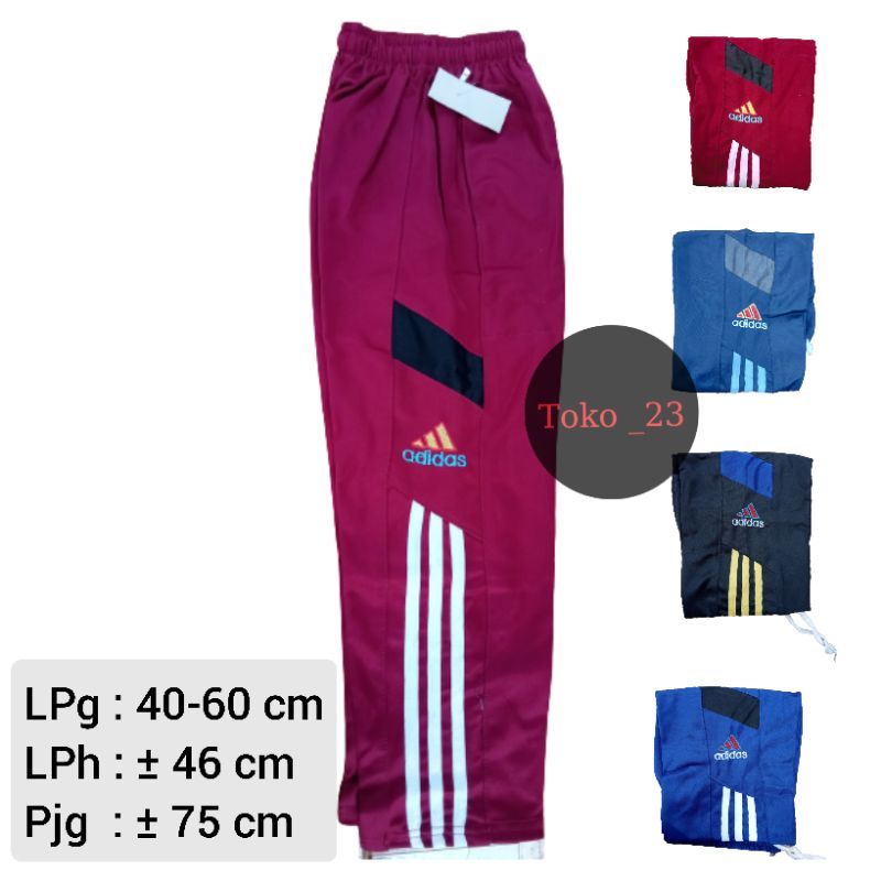 Celana training anak laki laki perempuan