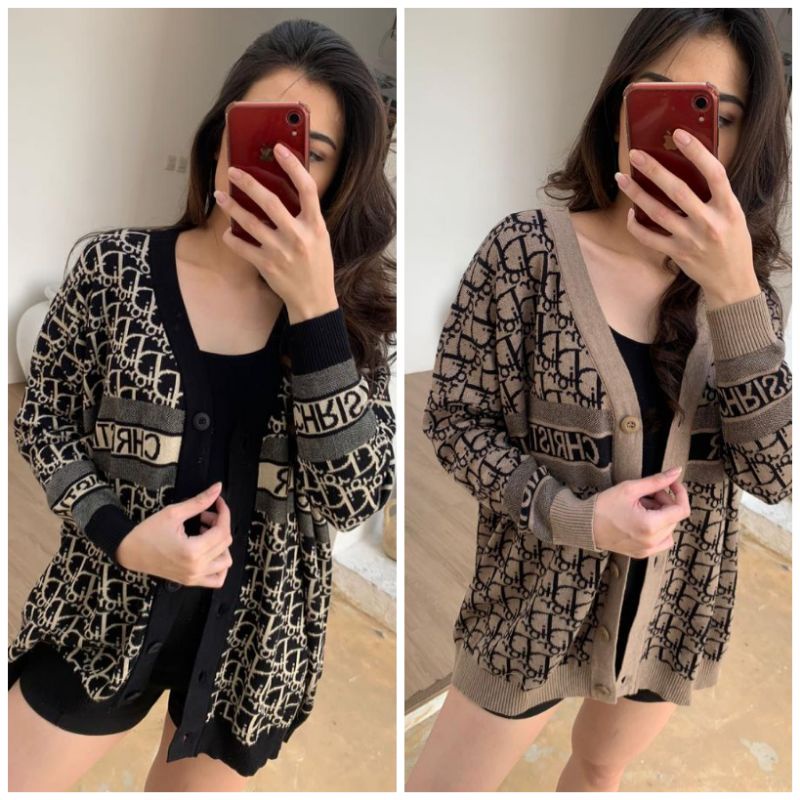 CD CARDIGAN cardigan outter rajut wanita