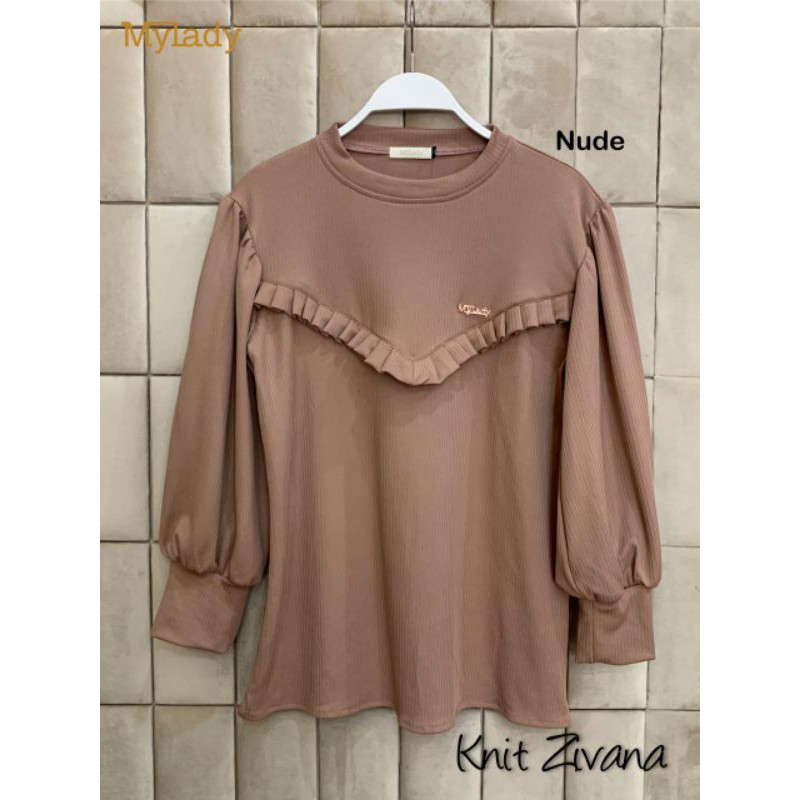 Zivana Blouse Knit Nude Original by. MyLady