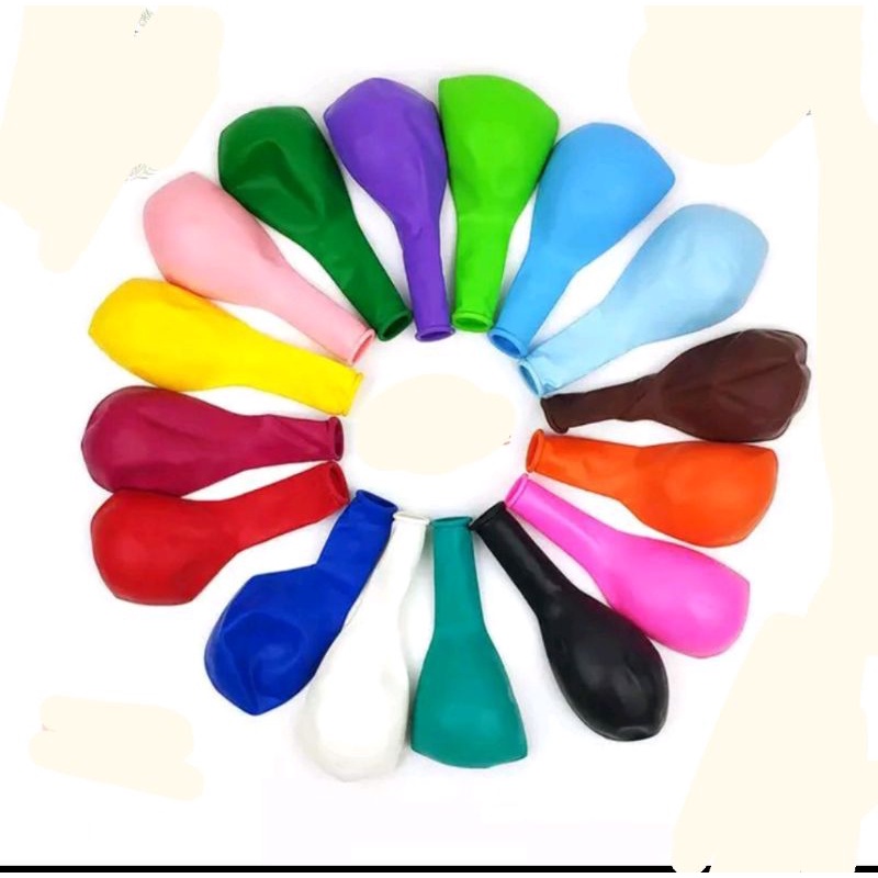 5PCS Balon Latex Metalic 7 Inch Pack isi 5 pcs / balon ulang tahun