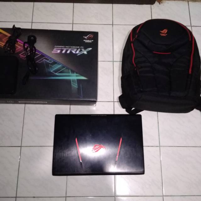 ASUS ROG GL553VE- I7-7700HQ GTX1050TI 4GB 16GB