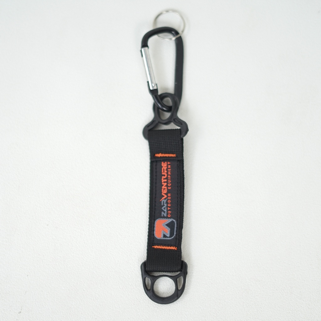 Zarventure Gantungan Kunci CARABINER SCRU Alumunium Aloy