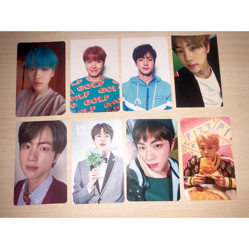 BTS PC PHOTOCARD OFFICIAL SUGA YOONGI JIN JHOPE RM NAMJOON HER V MOTS7 Ver 3 ynwa world btsw hyyh
