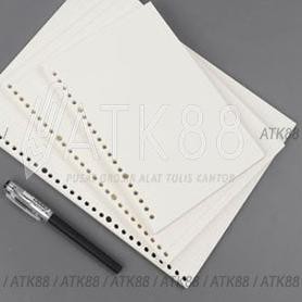 

BIG SALE!! (rgd-597) Loose Leaf Big Boss A5 , 20 Holes - Polos isi 100 Lembar