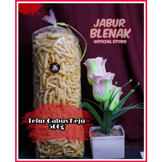 

Telur Gabus asin keju 500 gram