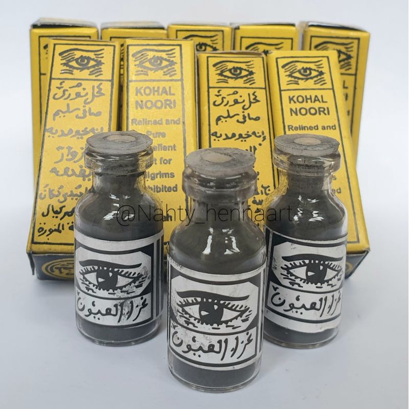 Celak Bubuk KOHAL NOORI Original Celak Kohal Noori Arab Asli Celak Mata Kohal Noori | Celak Al-Asmad