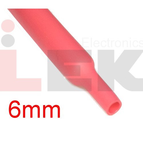 

Heatshrink 6mm Red