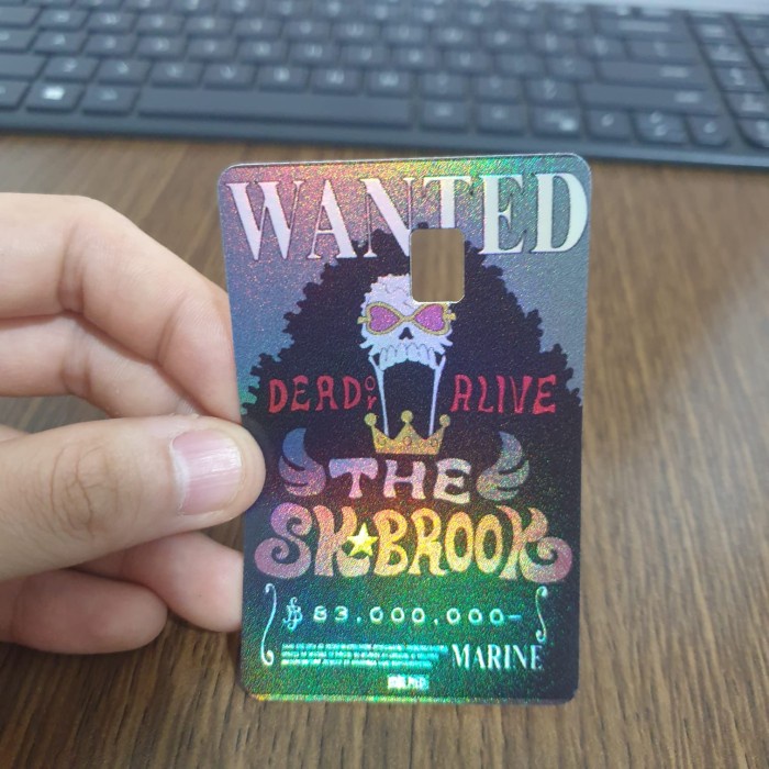 

Sticker Skin ATM Hologram CH0018 - One Piece - Bounty Brook