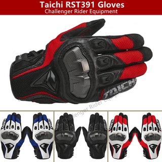 Taichi Sarung Tangan Motor RST 391 Motor Full Finger Gloves Kulit Bahan Serat Karbon Dukung COD