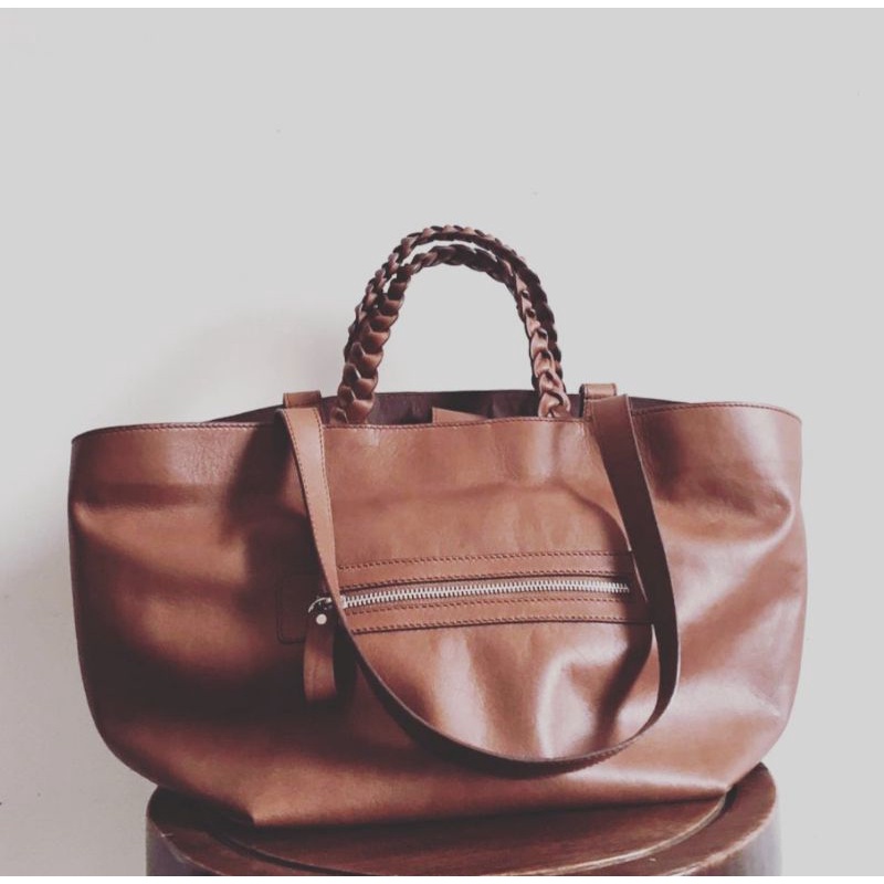 THENA KAYNN BAG GENUINE LEATHER REAL LEATHER