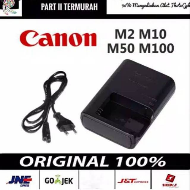 Charger Canon EOS M50 100D M10 M2 M100 SL1 LC E12 Carjer Carger Mirrorless Camera canon