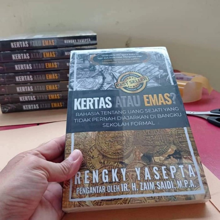 

PROMO!!! BUKU KERTAS ATAU EMAS TERMURAH