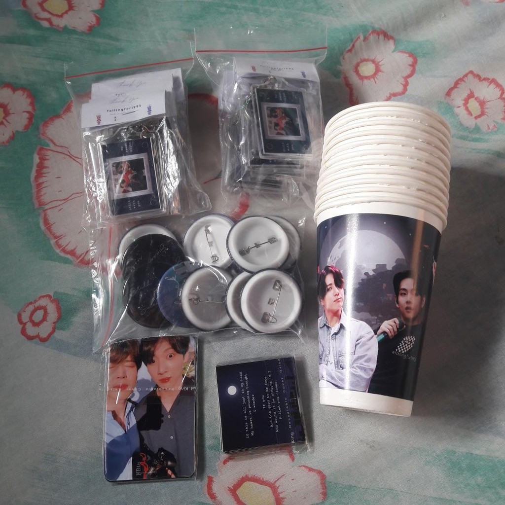 RESTOCK BTS fankit jikook taekook papercup set LIMITED