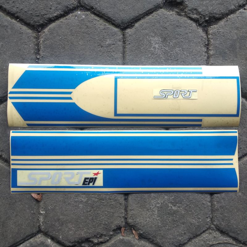 VESPA STIKER PX SPORT BLUE
