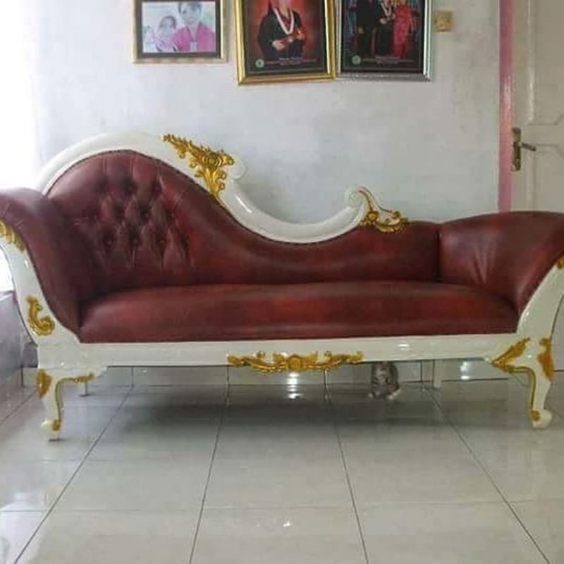 KURSI SOFA PANJANG UKIR JEPARA / SOFA LOUIS