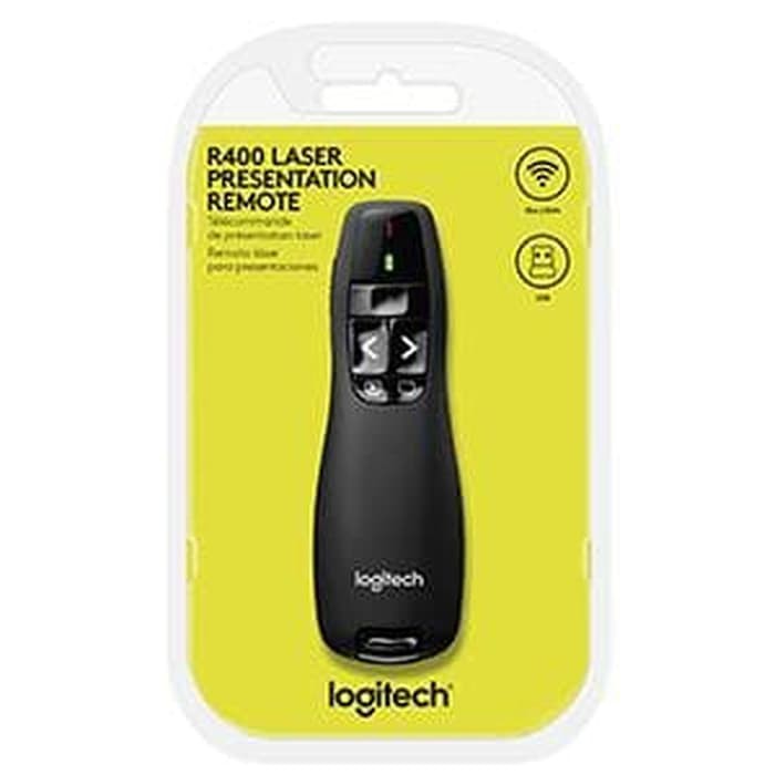 

Termurah LOGITECH R400 - Logitech Presenter Wireless Presenter Laser Pointer - Hitam Terlaris