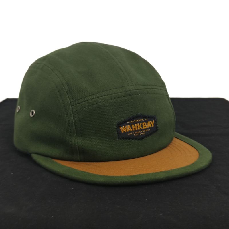 Topi 5panel Topi Distro Panel Visor pendek Topi Wankbay Original