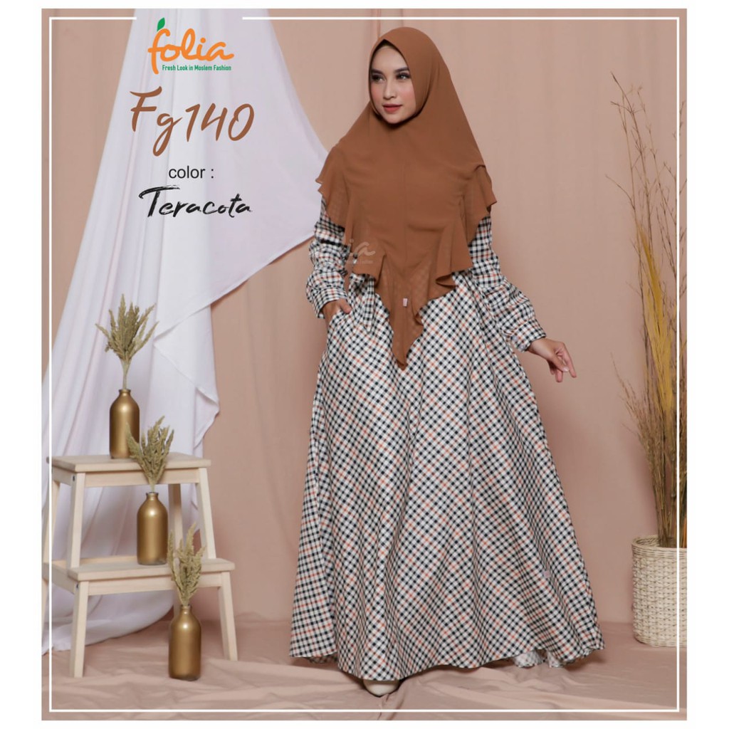 Gamis Katun Jepang Folia FG 140