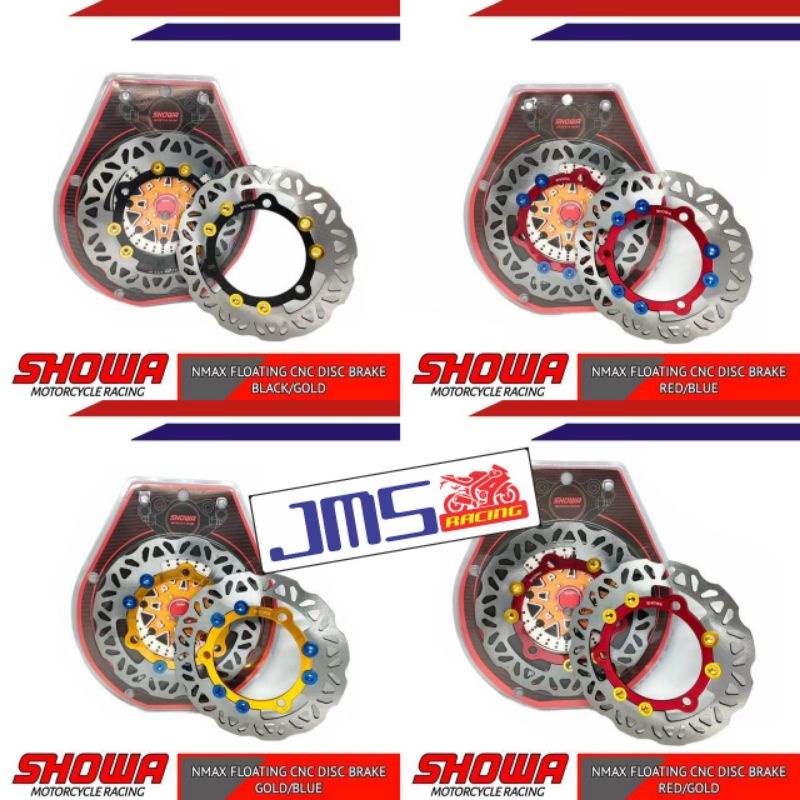 Piringan disc brake cakram depan dan belakang showa floting yamaha nmax old yamaha nmax new 2020