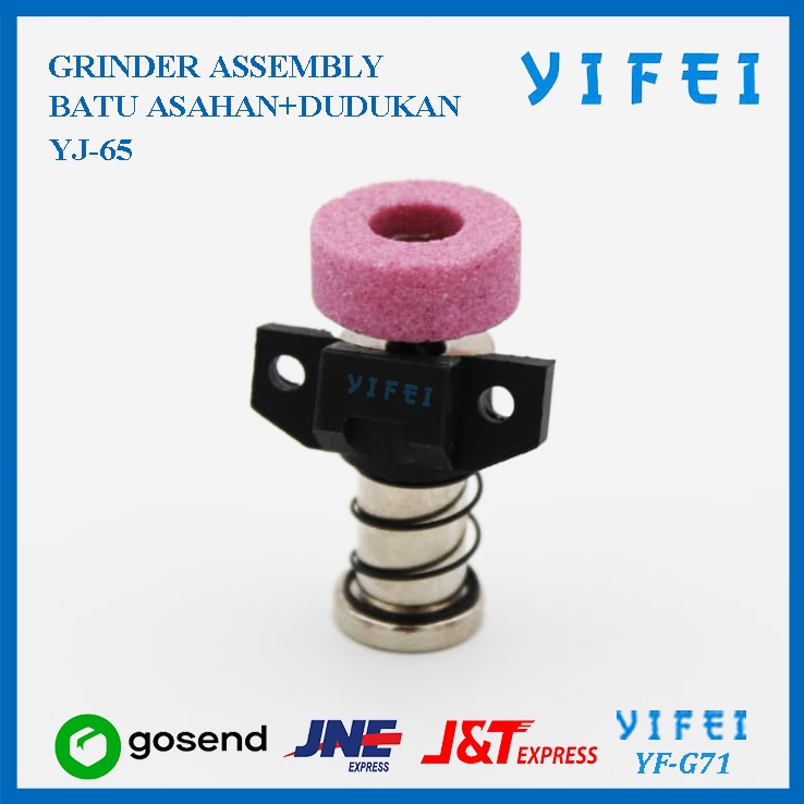 GRINDER ASSEMBLY YIFEI YF-G71/BATU ASAHAN+DUDUKAN YJ-65